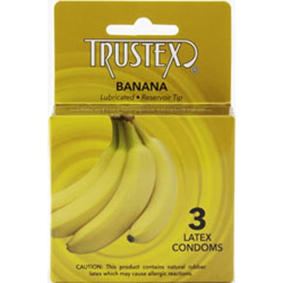 Trustex Flavored Condom-Banana (3 Pack)
