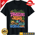 thumbnail image 1 of Trusting Jesus In A Wild World Summer Camp Vintage Adult S-4XL T-Shirt, CROWD FAVORIT-TH77343, 1 of 2