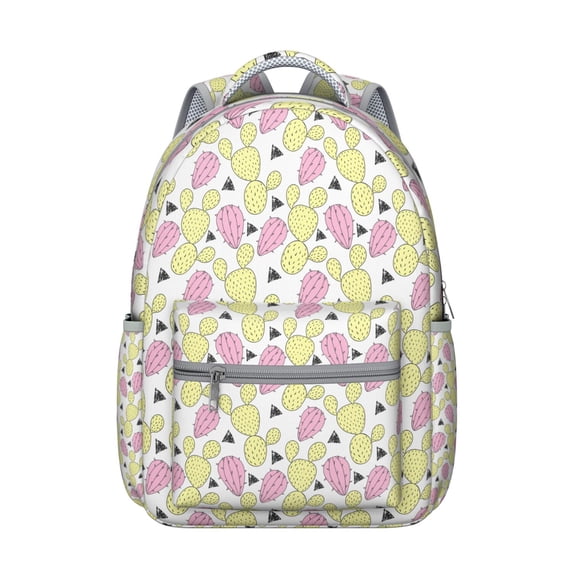 Trustworthy Cactus Themed Backpack for School and Office: Spacious Interior for College Supplies and Work Documents, a Great Gift Idea for Teens and Adults Preparing for a Busy Academic Schedule