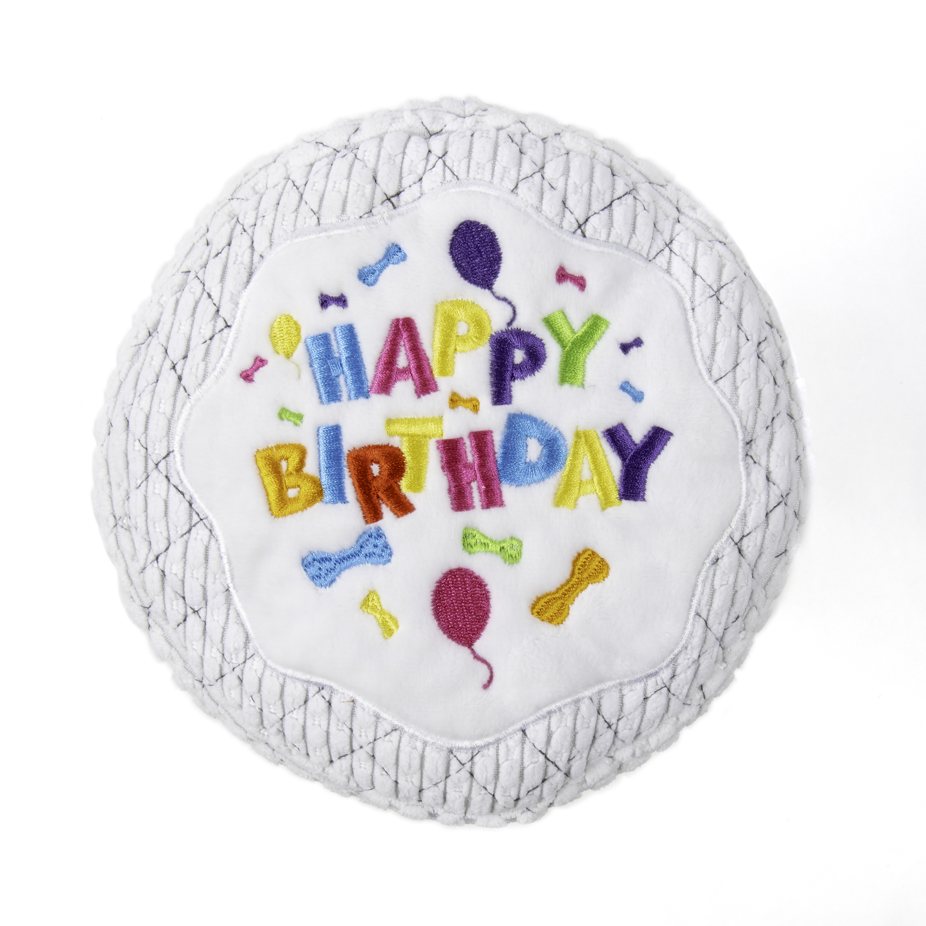 CV Birthday Cake Dog Toy