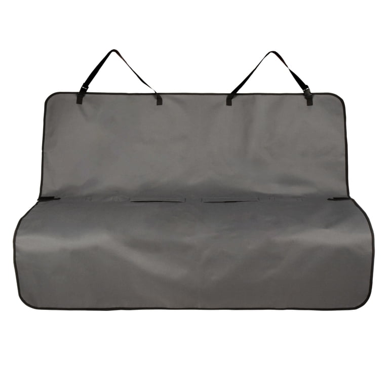 TrustyPup Car Pet Bench Seat Cover Adjustable With Seatbelt Access