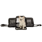 TrustyPup  Expandable Pet Carrier, Black, Medium, 16 Lb Limit