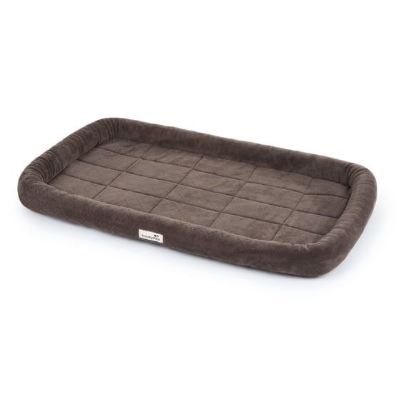 TrustyPup Large Luxury Liner Pet Bed, Brown