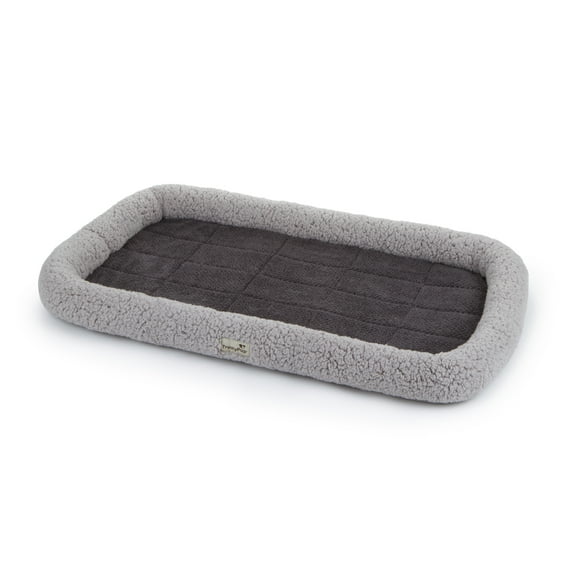TrustyPup XL Luxury Liner Pet Bed, Gray