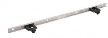 C.R. LAURENCE Truth EP28010 Stainless Steel Awning Operator Track with Two Slider Guides