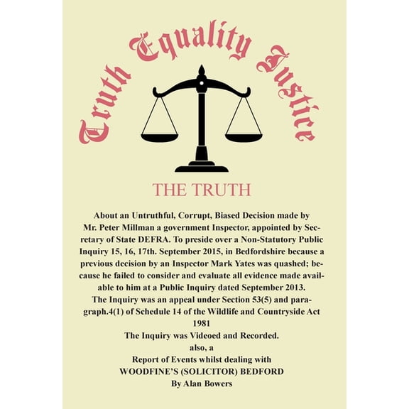Truth Equality Justice: The Truth (Hardcover)