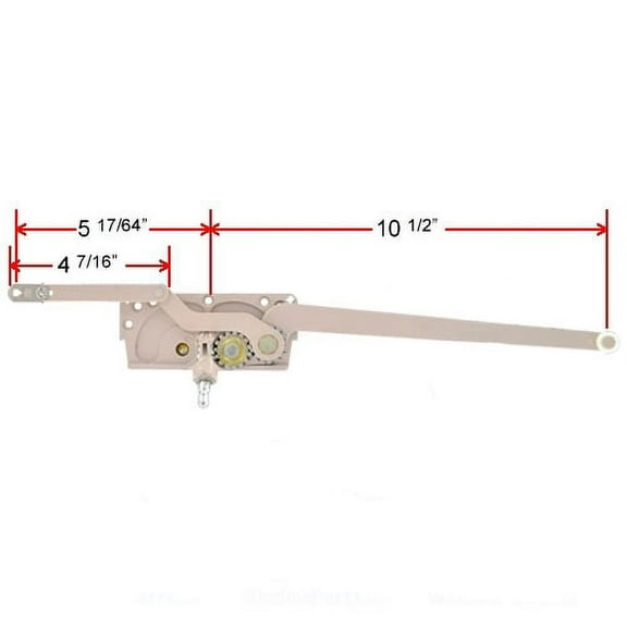 Truth Hardware "Entrygard" Dual Arm Operator - Longer Link - (Right Hand)