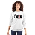 thumbnail image 1 of Truth John 14:6 Christian Verse Sweatshirt for Men or Women Brisco Brands S, 1 of 6