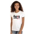 thumbnail image 1 of Truth John 14:6 Christian Verse Womens Slim Fit Graphic Tee Brisco Brands S, 1 of 5