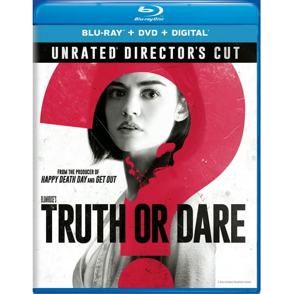 Blumhouses Truth or Dare (Unrated) (Blu-ray + DVD + )