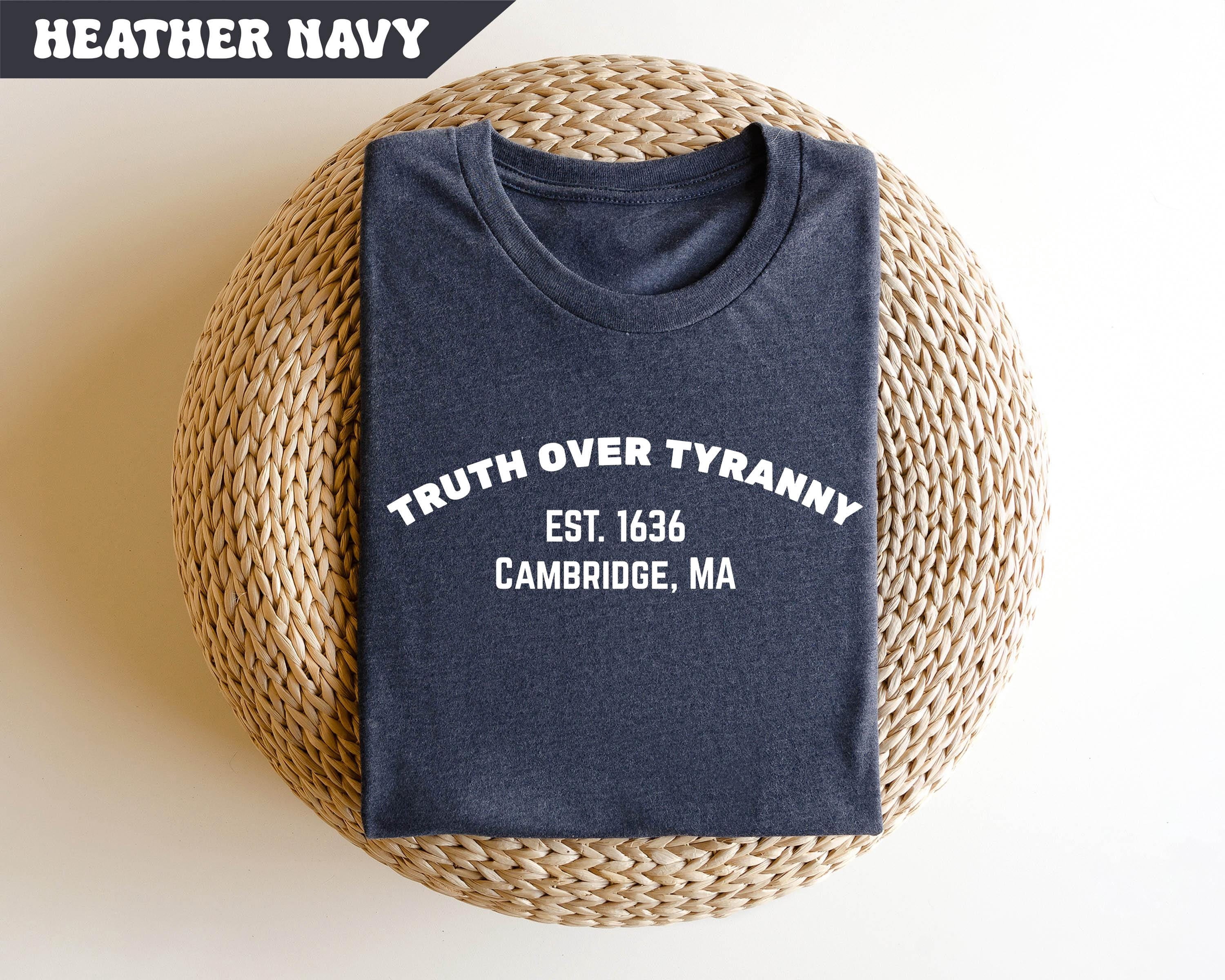 Truth Over Tyranny V-Neck T-Shirt - Unisex Cotton Tee For Men And Women