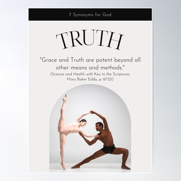 Truth Seven Synonyms For God Art Poster , Poster Print Only