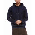 thumbnail image 1 of Truth mens  Navy Drawstring Scuba Hoodie, m, Navy, 1 of 3
