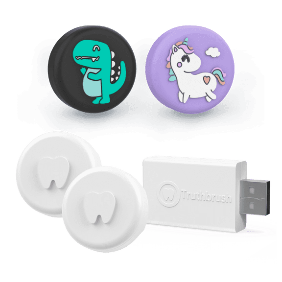 Truthbrush Tracker Pro Hub Dinosaur Unicorn Skin 2 Bundle