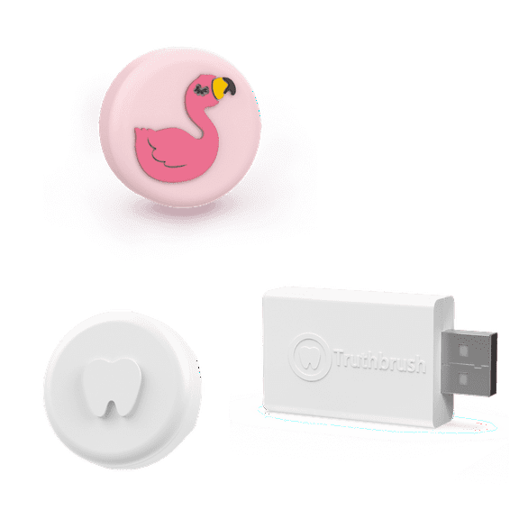 Truthbrush Tracker Pro Hub Flamingo Skin Bundle