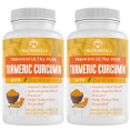 thumbnail image 1 of Truthentics Turmeric Curcumin 1300mg with Bioperine, Organic - 2 Pack, 120 Capsules, 1 of 9
