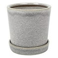 thumbnail image 1 of Truu Design Gray Ceramic Planter Vase, 1 of 2