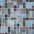 thumbnail image 1 of Truu Design Plastic Peel/Stick Backsplash Wall Tile Set Multi-Color (Set of 6), 1 of 1