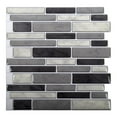 thumbnail image 1 of Truu Design Plastic Peel/Stick Backsplash Wall Tile Set Multi-Color (Set of 6), 1 of 5