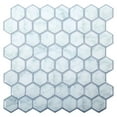 thumbnail image 1 of Truu Design Plastic Peel and Stick Blue Wall Tile Set, 1 of 5