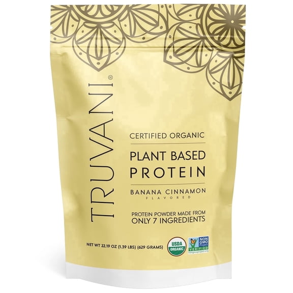 (Price/Each)Truvani - Protein Powder Ban Cinnamon - 1 Each-22.19 OZ
