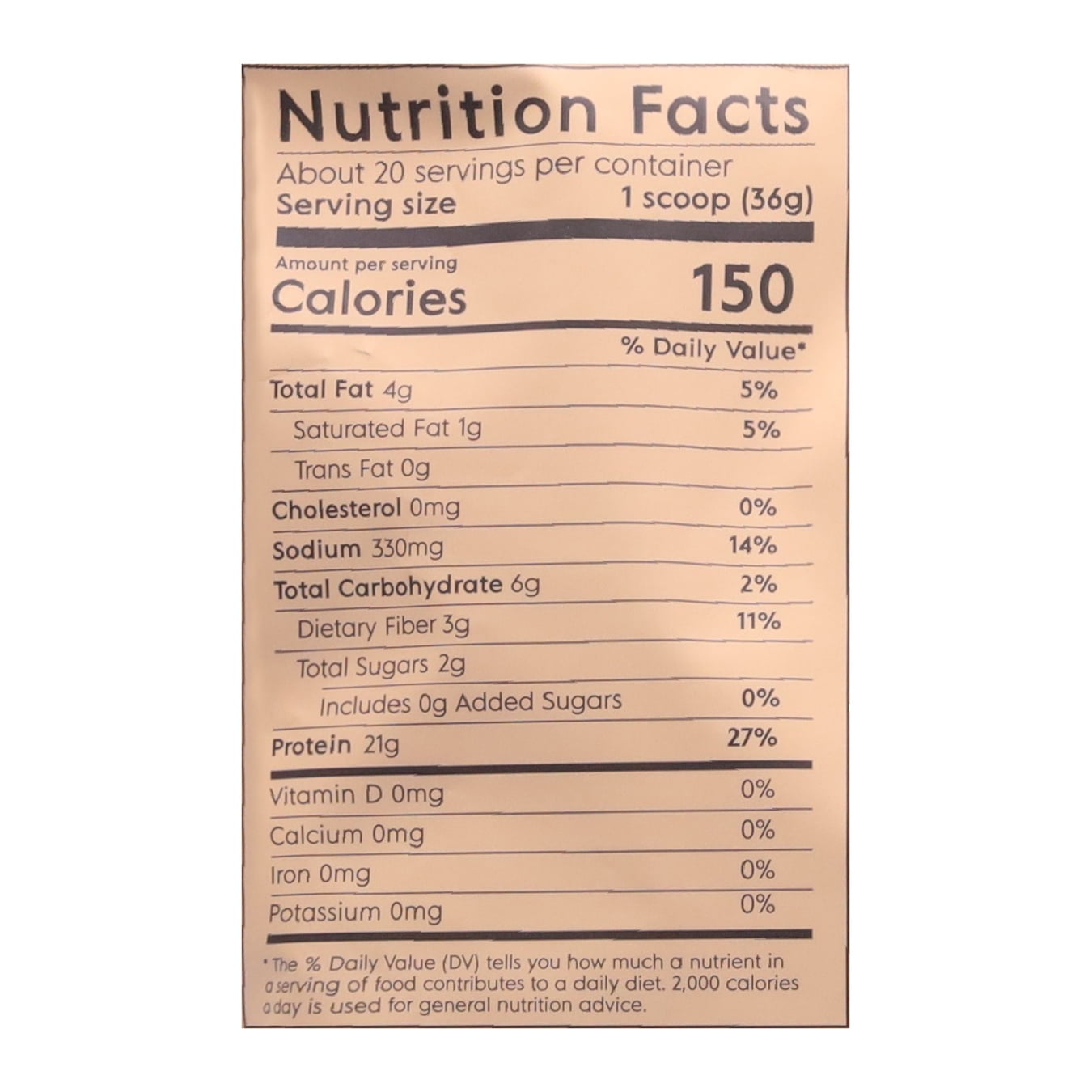 Truvani, Certified Organic, Peanut Butter Chocolate Plant Protein Powder - 20 Servings