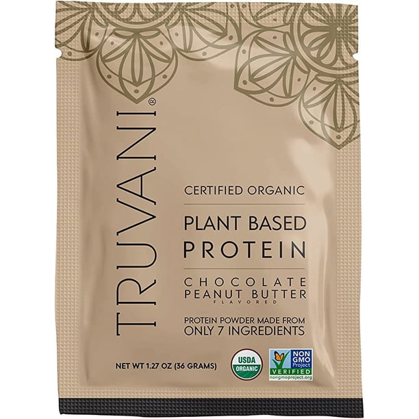 Truvani Protein Powder Peanut Butter Chocolate 1 Each10/1.27z