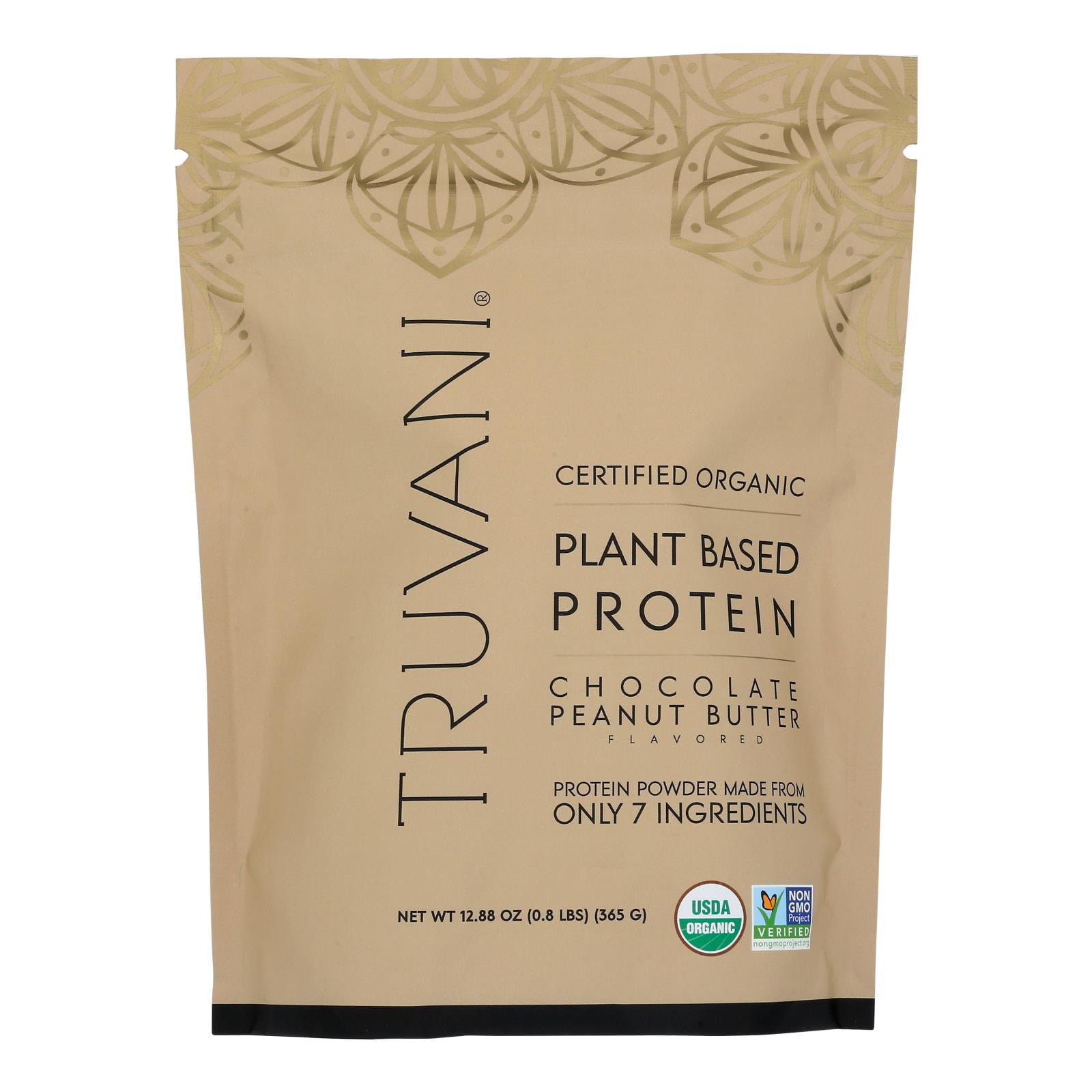 Truvani - Protein Powder Peanut Butter Chocolate - 1 Each-12.88 Oz ...