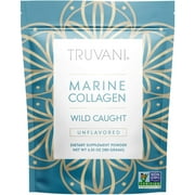Truvani Wild Caught Unflavored Marine Collagen Powder, 6.35 Oz..