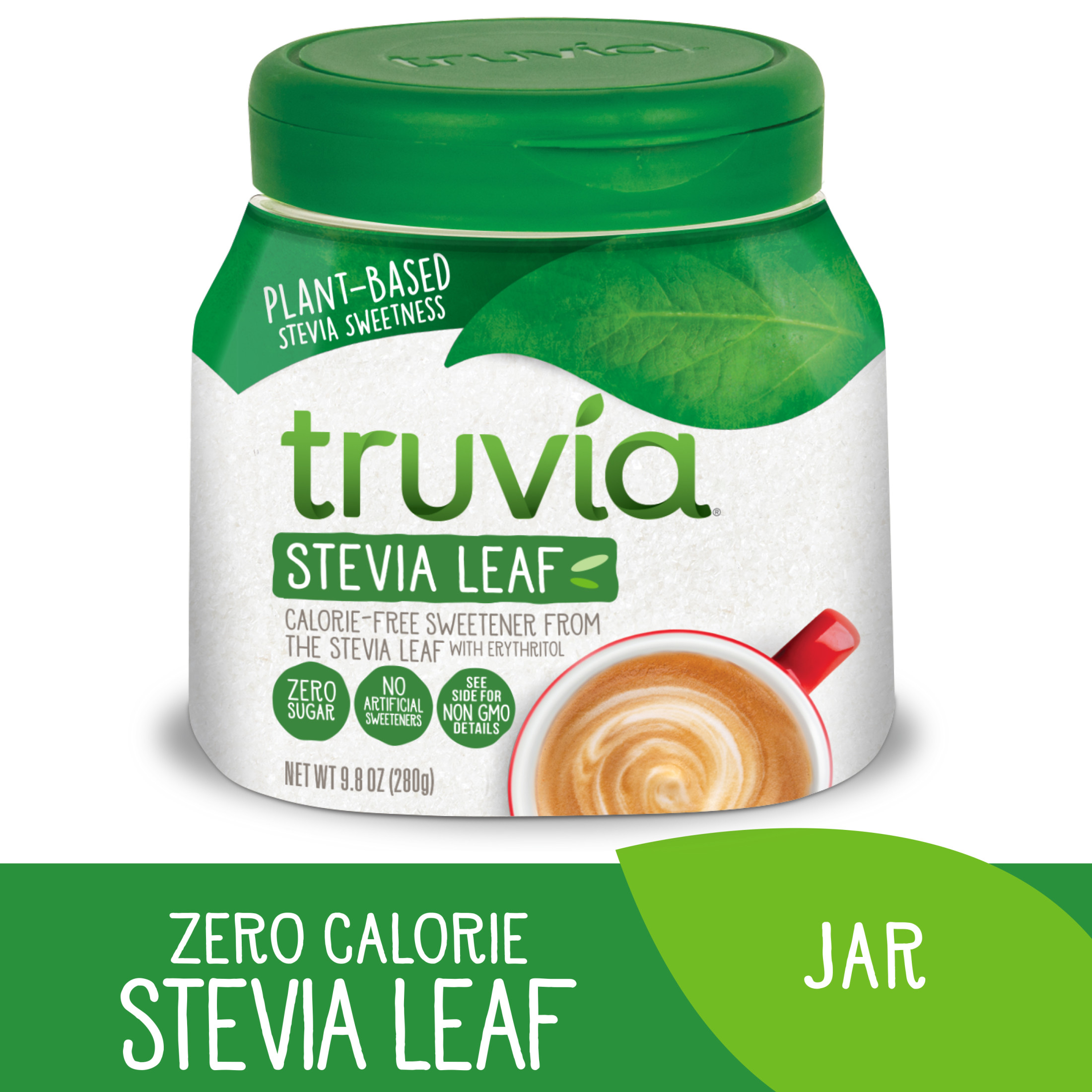 Truvia Calorie-Free Sweetener Jar from the Stevia Leaf (9.8 oz Jar) - image 1 of 7