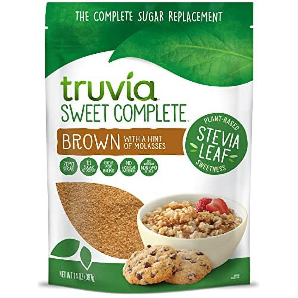 Truvia Sweet Complete Brown CalorieFree Sweetener with the Stevia Leaf