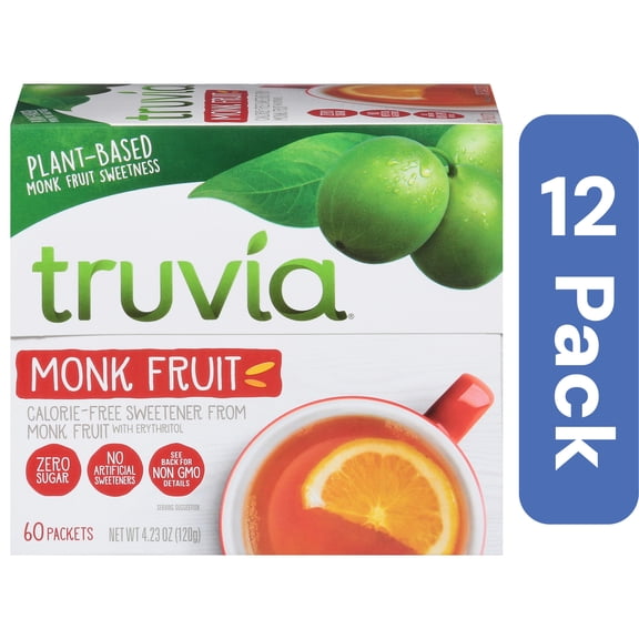 Truvia Sweetener Monk Fruit (Pack of 12)