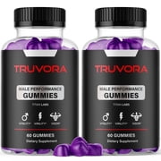 Truvora Male ACV Gummies Advanced Formula Vitamin Supplement Tru Vora 2 Pack
