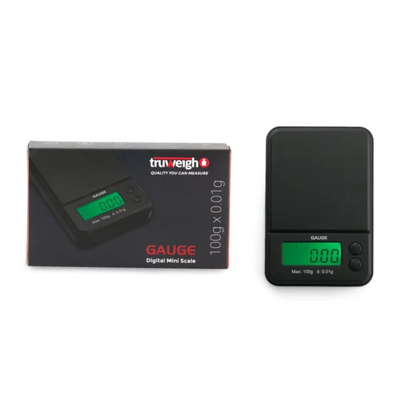 Truweigh Digital Kitchen Food Scale For Cooking - Grams & Ounces 100G X 0.01G