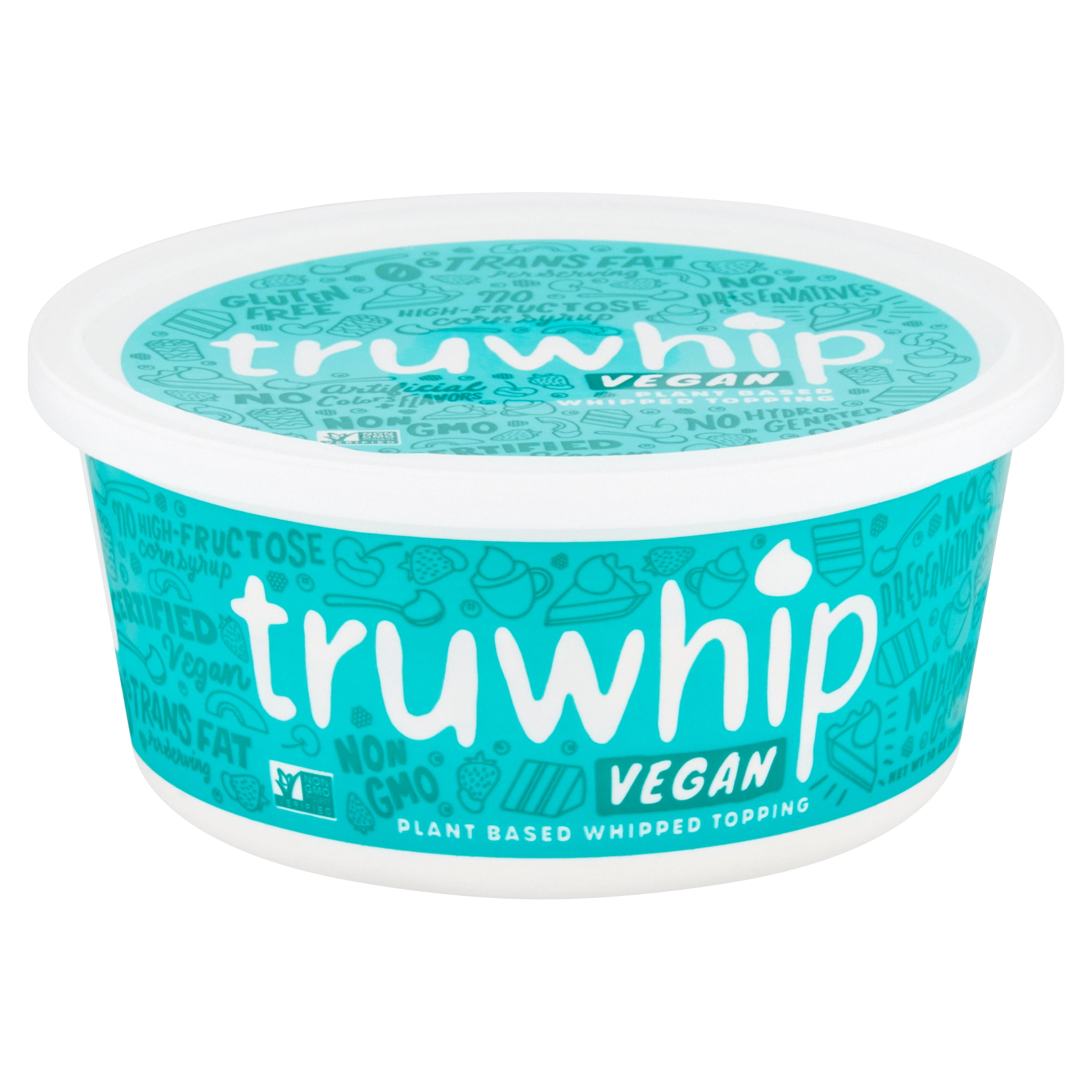Truwhip Vegan Whipped Topping, Frozen Dessert Topping, 9 oz