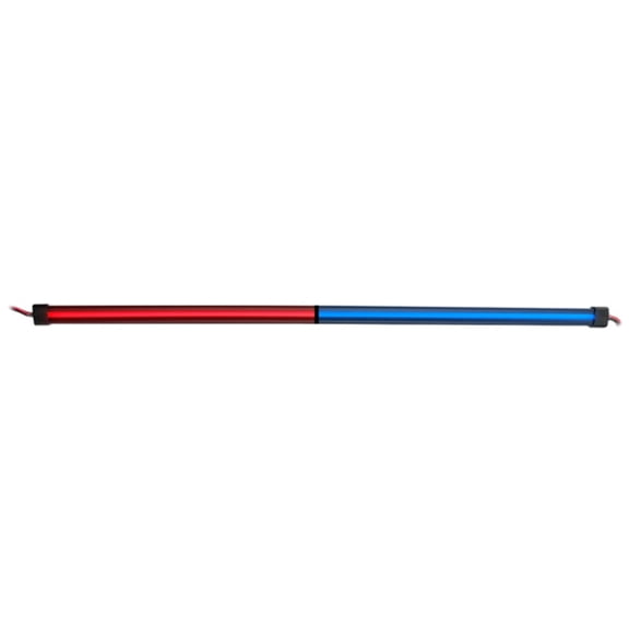 Trux TLED-GL48CXRB - 8 Inch Red To Blue LED Dual Strip Light W/ Brackets