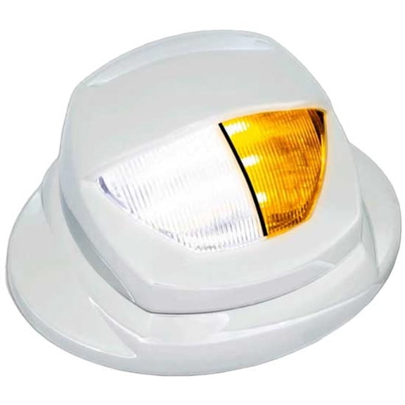 Trux TLED-K10 - White And Amber LED Mini Step Light For Kenworth