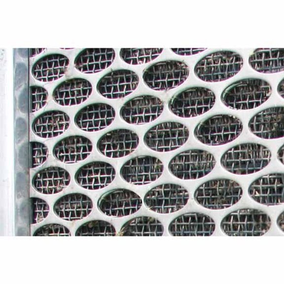 Trux TP-1139  -  Stainless Steel Front Grill Insert W/ Oval Punch Outs