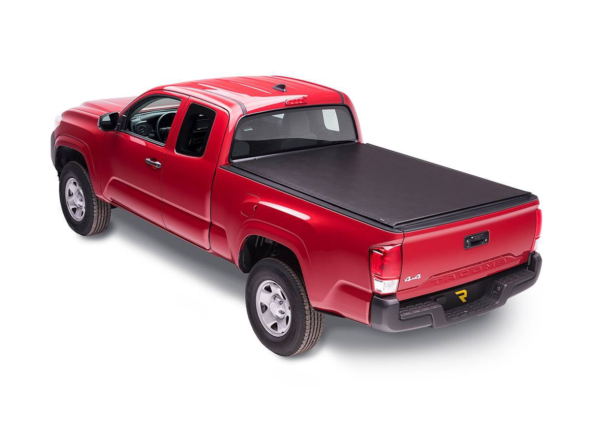 Truxedo by RealTruck Lo Pro Soft Roll Up Truck Bed Tonneau Cover | 545101 | Compatible with 2001 - 2006 Toyota Tundra Double Cab (w/ Bed Caps) 6' 4" Bed (76.5")