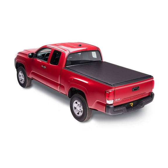 Truxedo by RealTruck Lo Pro Soft Roll Up Truck Bed Tonneau Cover | 563801 | Compatible with 2007 - 2021 Toyota Tundra w/Track System (Excludes Trail Special Edition Storage Boxes) 5' 7" Bed (66.7")