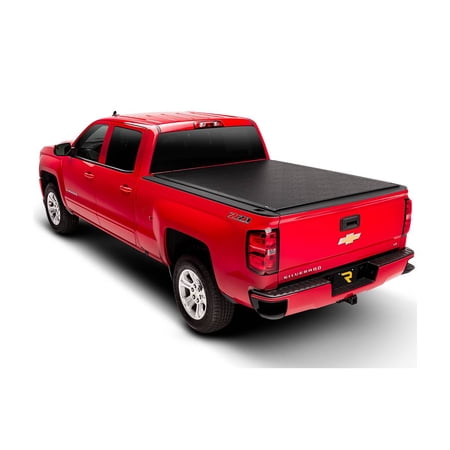 Truxedo by RealTruck Lo Pro Soft Roll Up Truck Bed Tonneau Cover | 570601 | Compatible with 2007 - 2013 Chevy/GMC Silverado/Sierra 1500 5' 9" Bed (69.3")