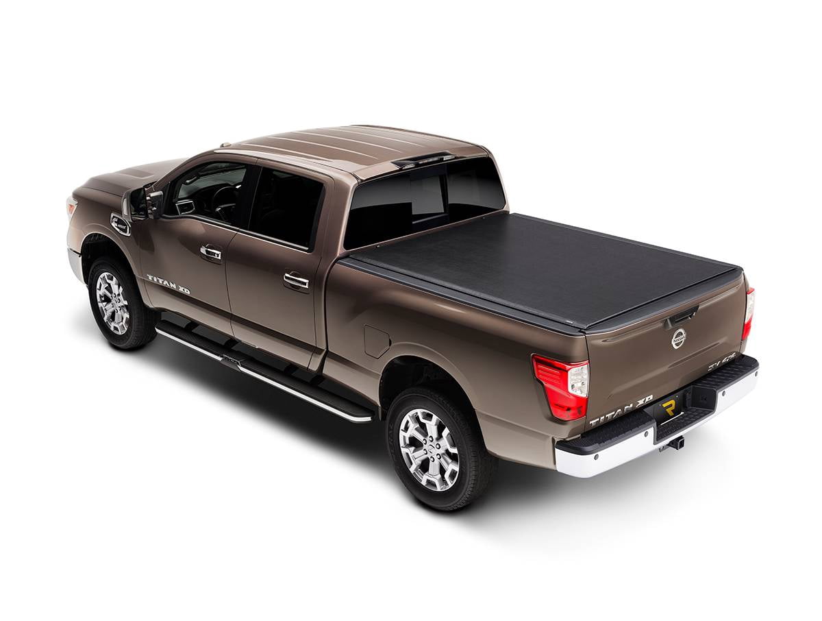 Truxedo by RealTruck Lo Pro Soft Roll Up Truck Bed Tonneau Cover | 588601 | Compatible with 2004 - 2015 Nissan Titan w/ or w/o Track System 6' 7" Bed (78.9")
