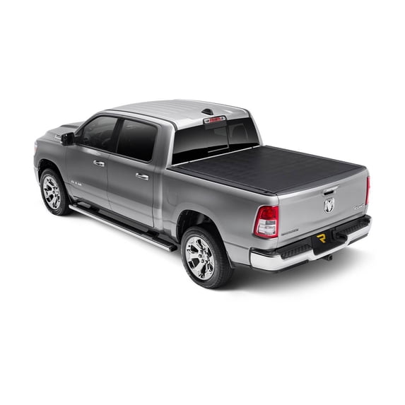 Truxedo by RealTruck Sentry Hard Rolling Truck Bed Tonneau Cover | 1585801 | Compatible with 2019 - 2024 Dodge Ram 1500 w/ Multi-Function (Split) Tailgate 5' 7" Bed (67.4")