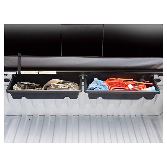 Truxedo by RealTruck Bulkhead Tray | 1704900 | Truck Luggage Bulkhead Tray - single unit