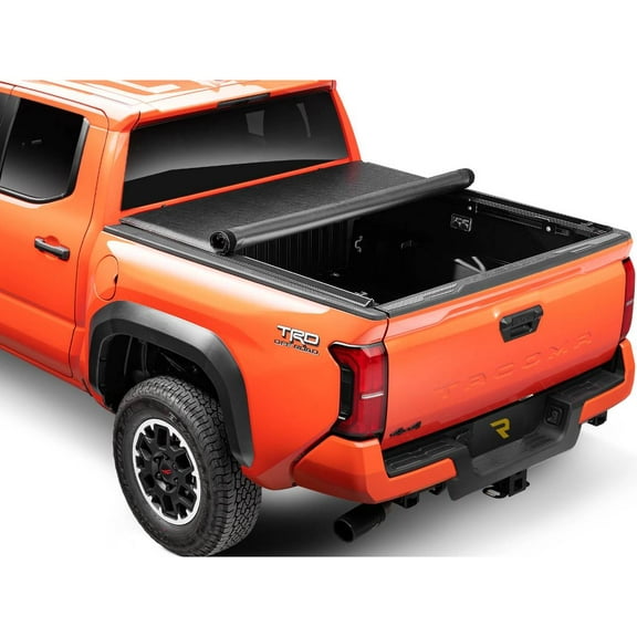 Truxedo by RealTruck Lo Pro Soft Roll Up Truck Bed Tonneau Cover | 584201 | Compatible with 2005 - 2015 Nissan Navara w/Rack 6' 1" Bed (73.3")