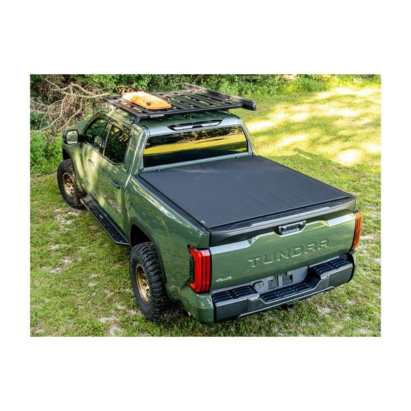 Truxedo by RealTruck Pro X15 Soft Roll Up Tonneau Fits 22-24 Toyota Tundra 5'7" w/Deck Rails