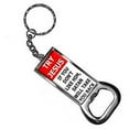 thumbnail image 1 of Try Jesus If Don't Like Him Satan Take You Back Religious Funny Keychain Key Chain Ring Bottle Bottlecap Opener, 1 of 1