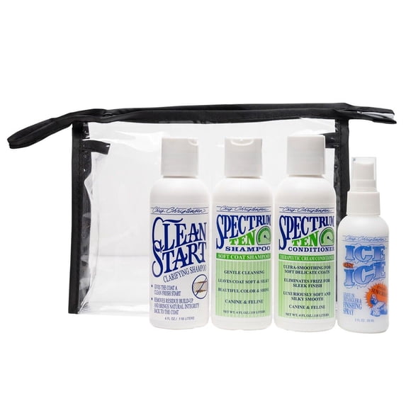 "Try Me" Enjoyable Moisturizing and Clarifying Dog Grooming Enhancement Kits (Spectrum Ten)