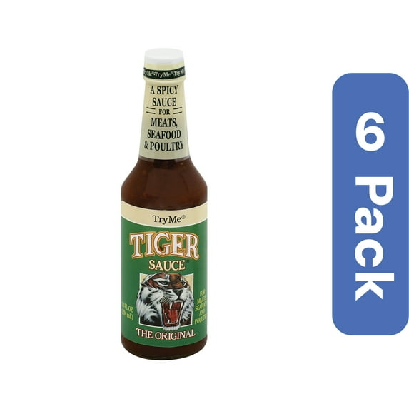 Try Me Tiger Sauce 10 oz (Pack Of 6)