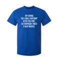 thumbnail image 1 of Try Saying "Do I Smell Popcorn" After You Fart, So Everybody Takes A Deep Breath Sarcastic Humor Graphic Novelty Funny Tall T Shirt, 1 of 1